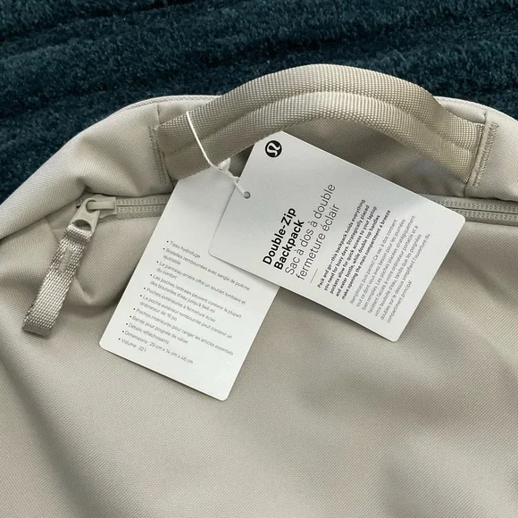 Lululemon Athletica double zip backpack - Picture 10 of 16